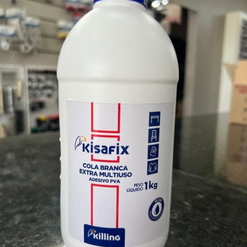 COLA BRANCA MULTIUSO KISAFIX 1Kg