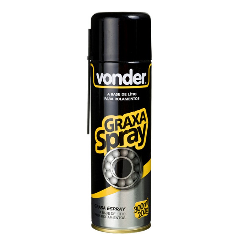 GRAXA BRANCA SPRAY 200G (B.LITIO) - VONDER