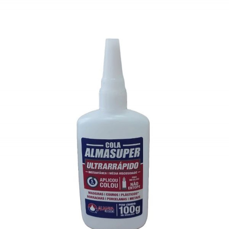 ADESIVO INSTANTÂNEO ALMASUPER 100G